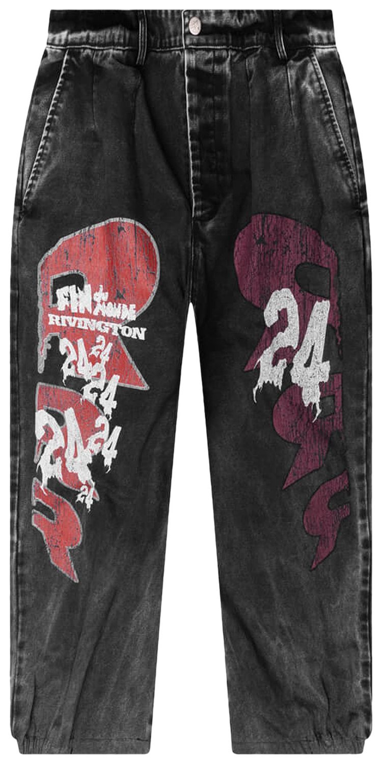 RRR123 Penta Pants Black