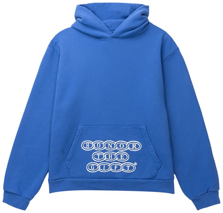 Honor The Gift Chainlink Logo Hoodie Blue