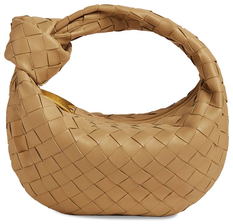 Bottega Veneta Mini Jodie Bag Dark PralineGold