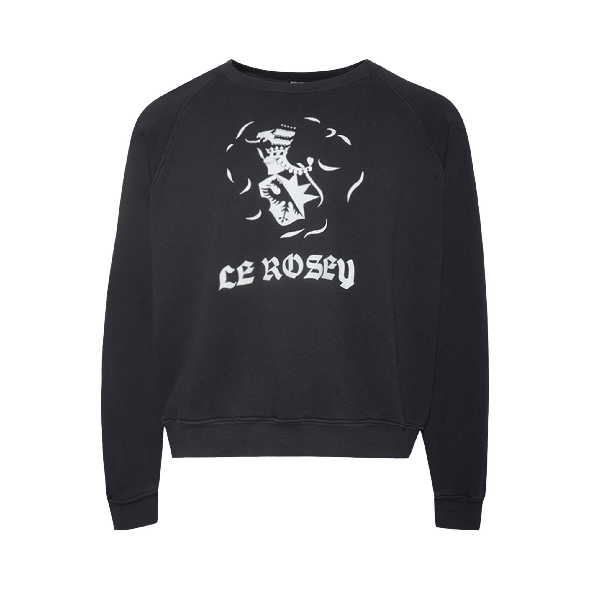 【Enfants Riches Deprimes】Le Rosey ロゴ ダメージスウェット Buy Enfants Riches Déprimés Le Rosey Raglan Sweatshirt