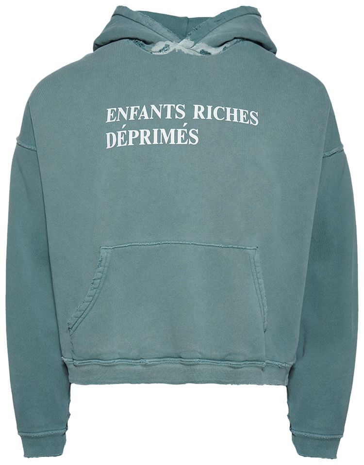 Enfants Riches Deprimes Classic Logo Hoodie Posy Green