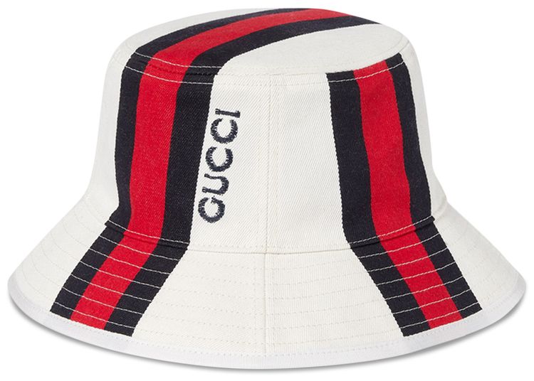 Gucci Web Bucket Hat Natural