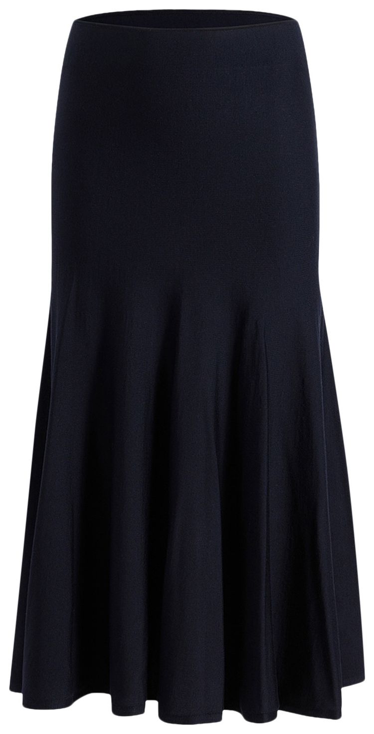 Khaite Mayu Skirt Midnight Navy