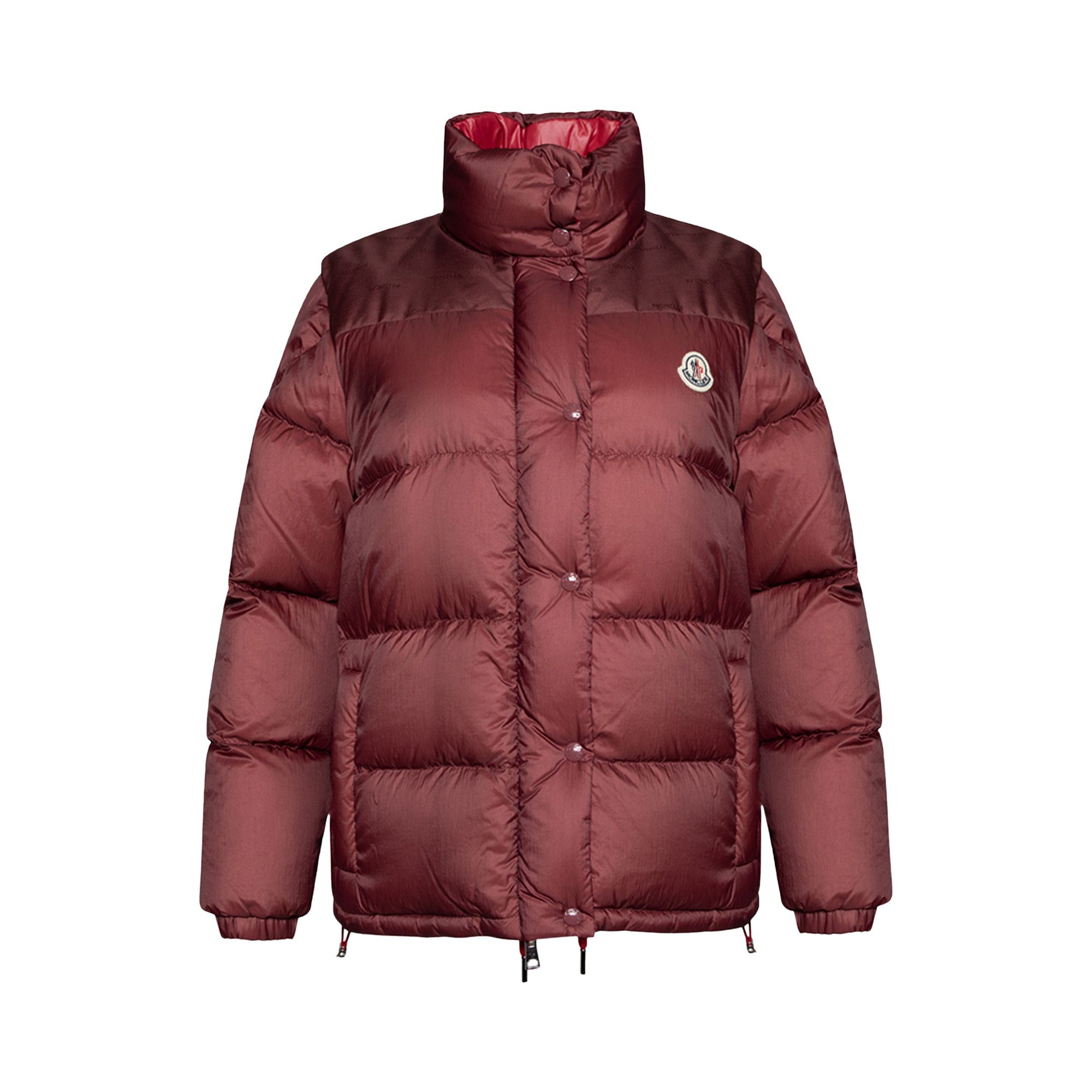 ジャケット MONCLER Women Jackets 5985T 1A001 84 466 RED Buy Moncler Verone 1 Reversible Jacket 'Dark Red' - 1A001 84