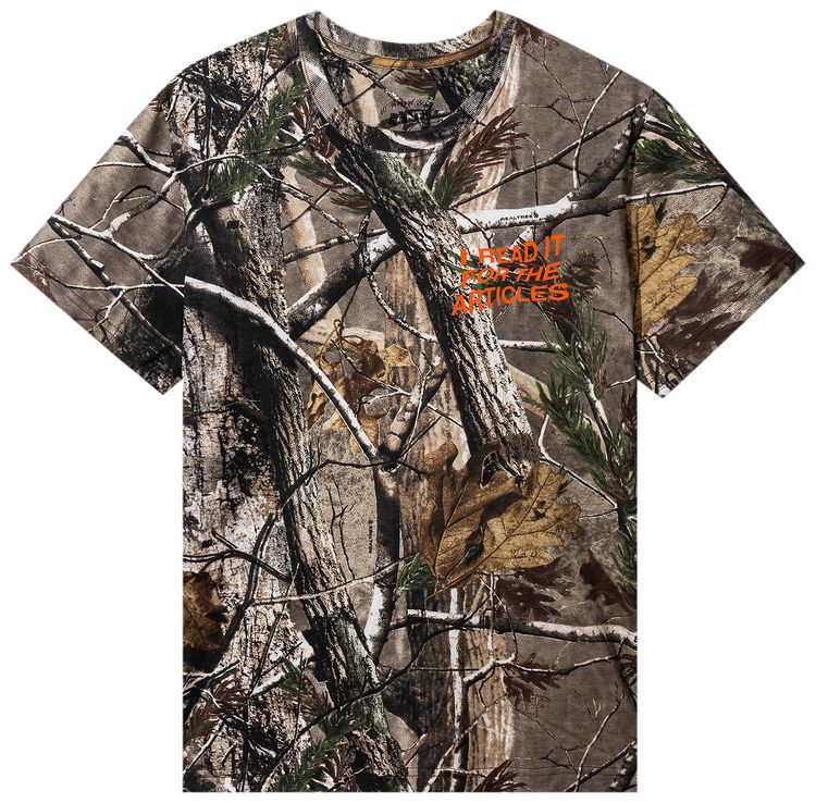 Anti Social Social Club x Playboy Read It Tee Real Tree