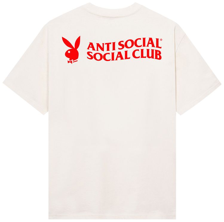 Anti Social Social Club x Playboy Of The Year Tee Natural