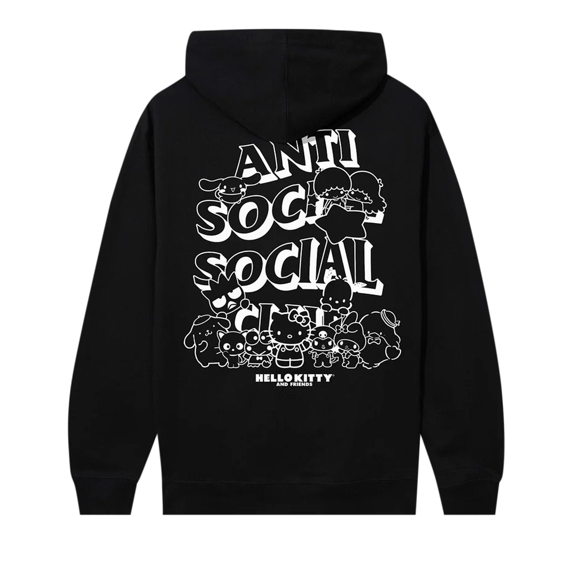 Buy Anti Social Social Club x Hello Kitty Weird Hoodie 'Black