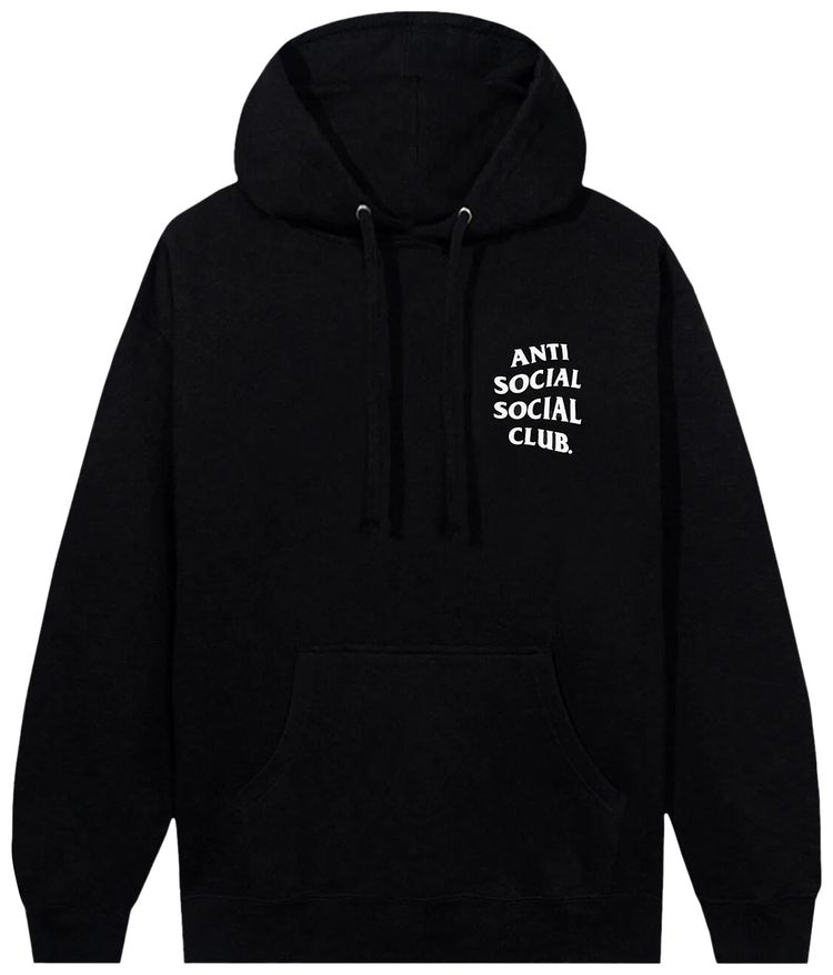 Anti Social Social Club Mind Games Hoodie Black
