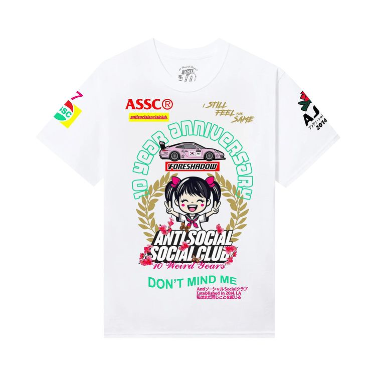 Anti Social Social Club Weird Years Tee White