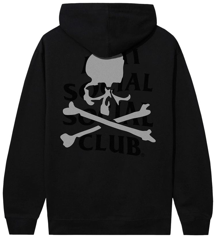 Anti Social Social Club x Mastermind Mind Hoodie Black