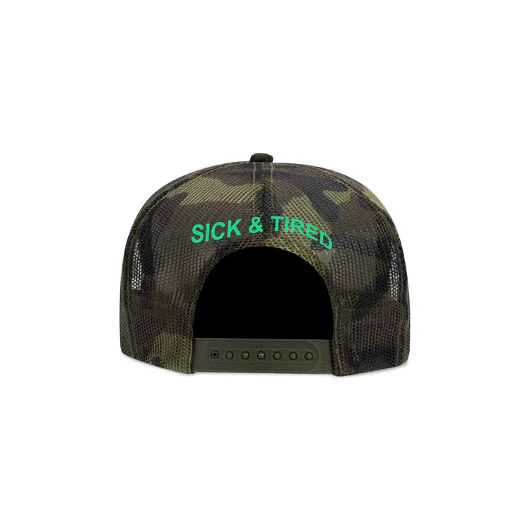 Anti Social Social Club Weird Years Trucker Hat Camo