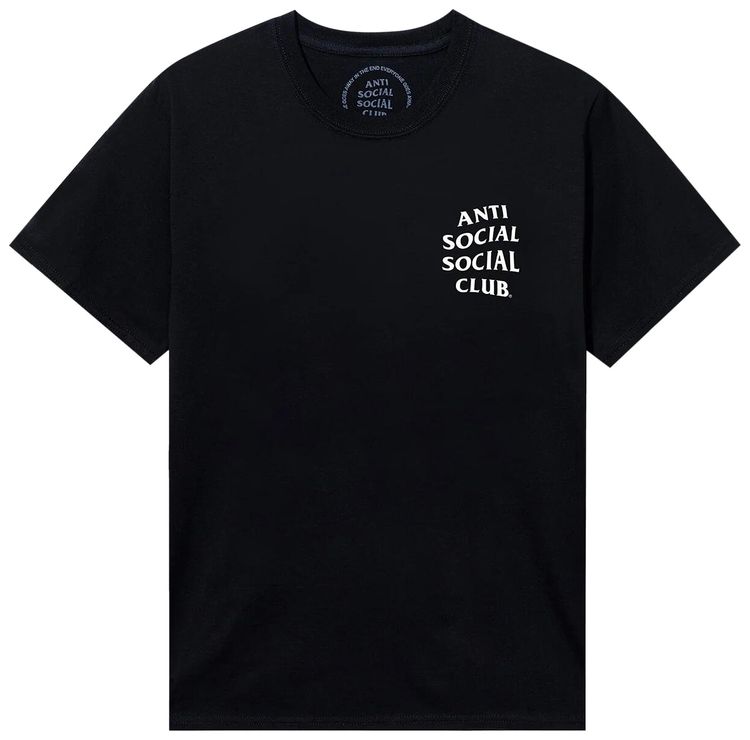 Anti Social Social Club Mind Games Tee Black