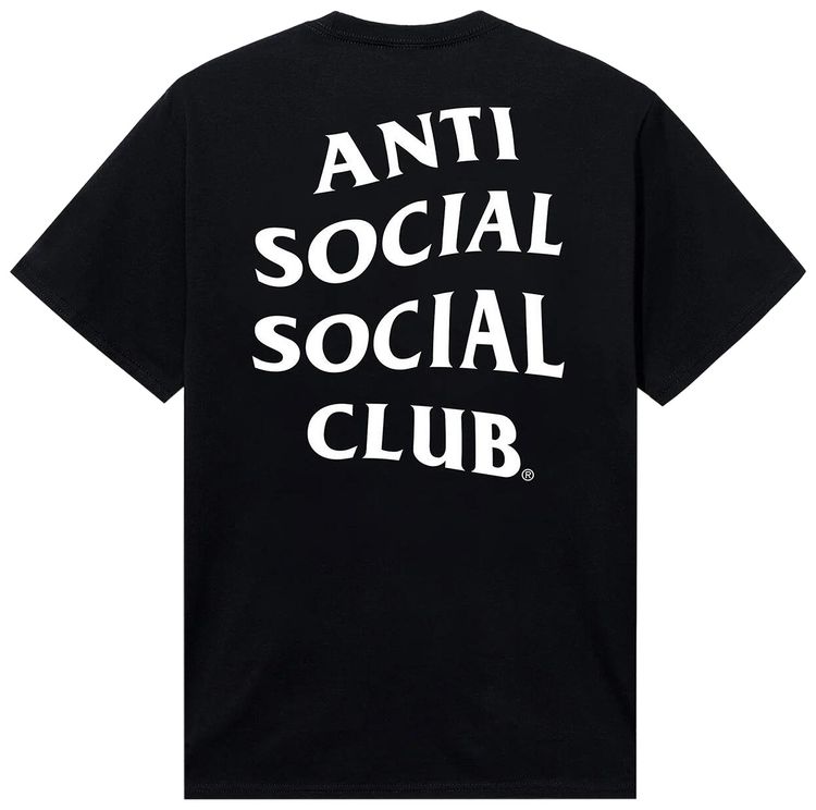 Anti Social Social Club Mind Games Tee Black