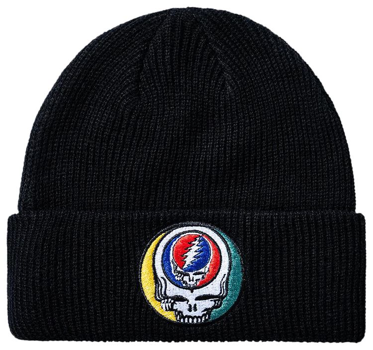 Market x Grateful Dead Solar Flare Beanie Black