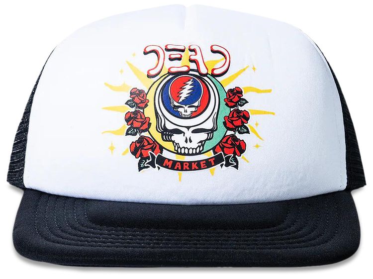 Market x Grateful Dead Solar Flare Trucker Hat Black