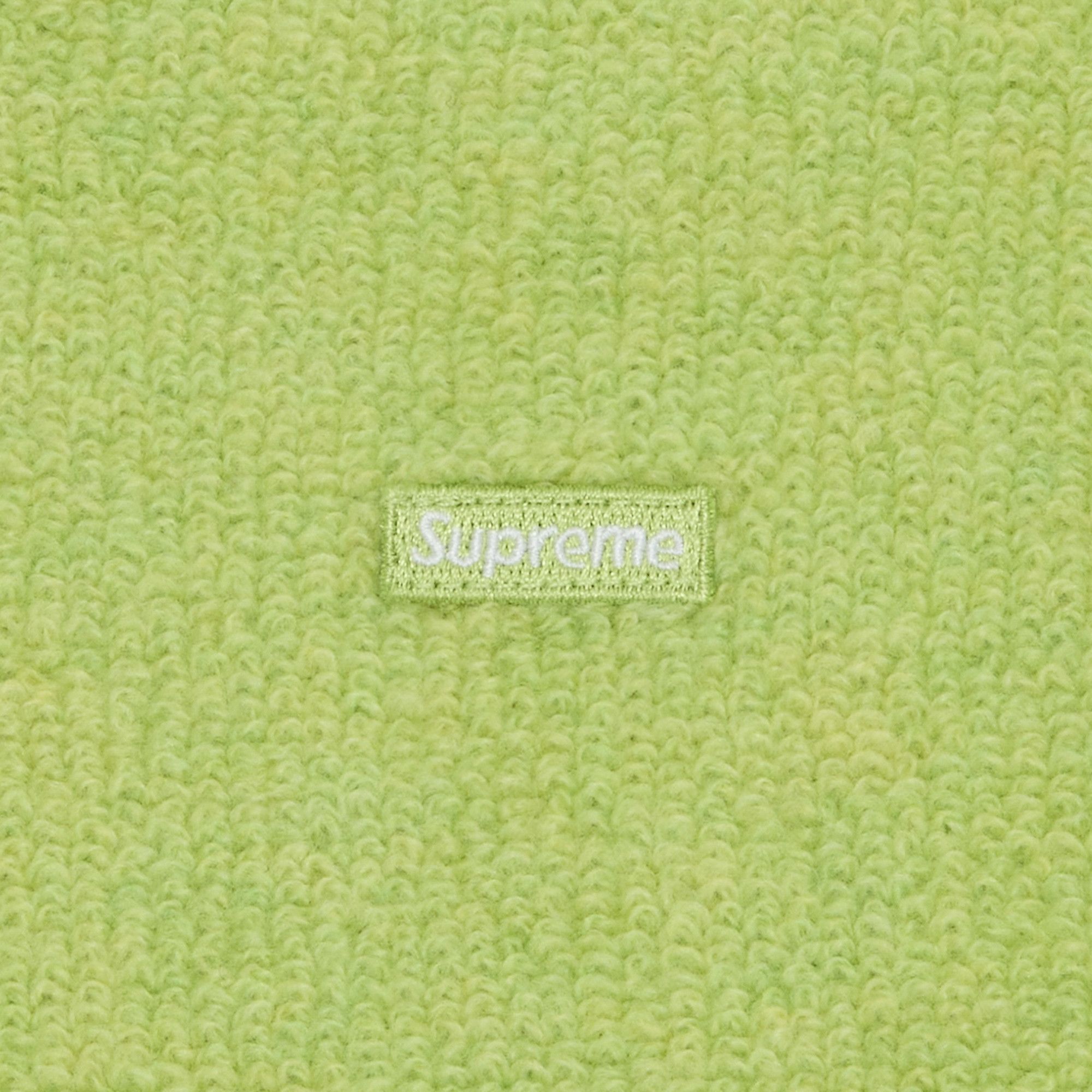 Buy Supreme Terry Small Box Sweater 'Green' - FW24SK7 GREEN | GOAT