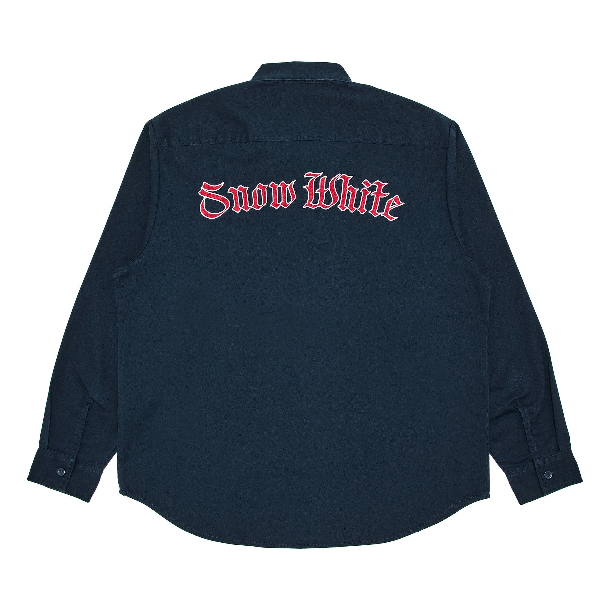 Buy Supreme Snow White Work Shirt 'Light Navy' - FW24S48 LIGHT