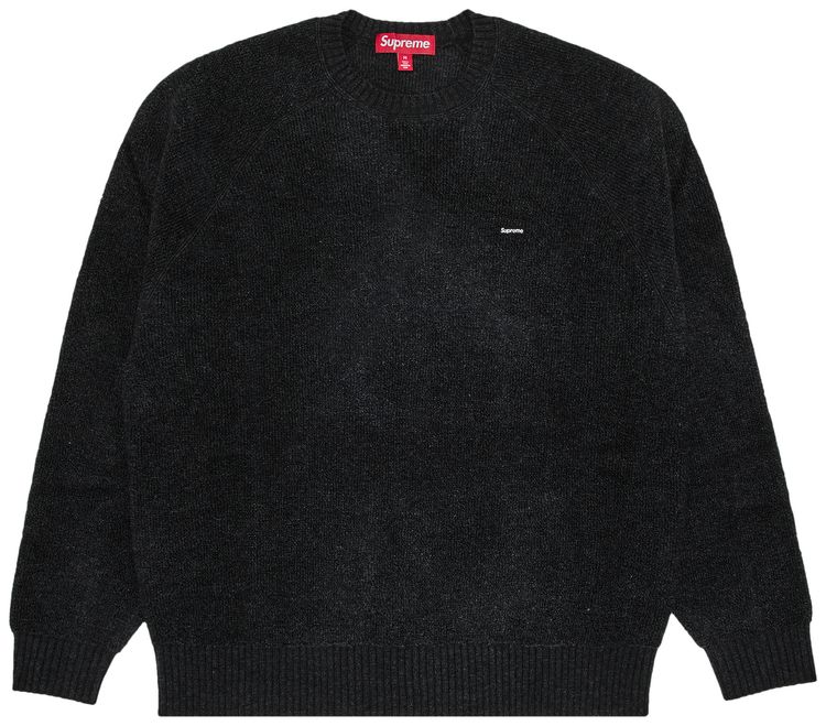 Supreme Terry Small Box Sweater Black