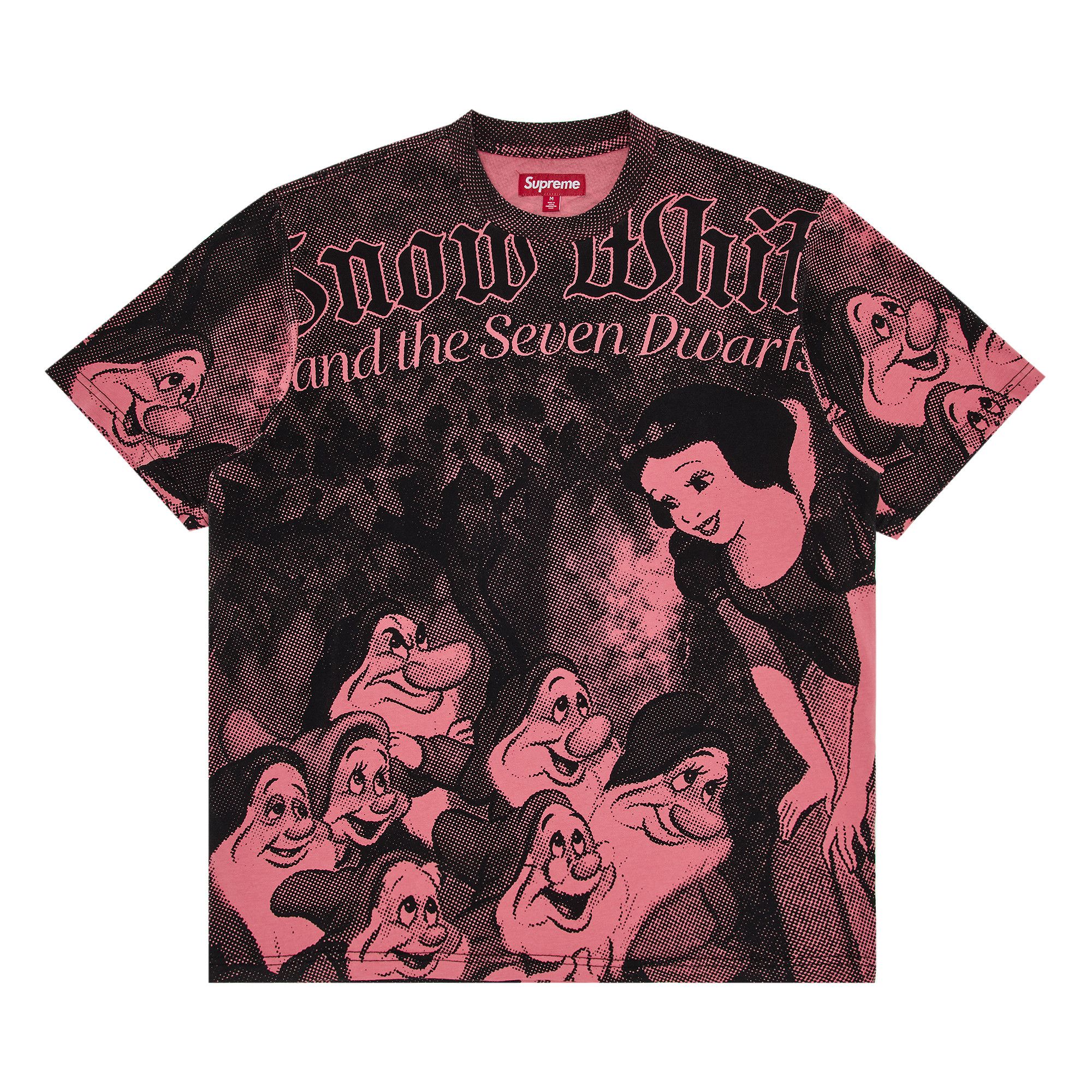 Size xl Supreme Snow White Short-Sleeve Top 'Pink'