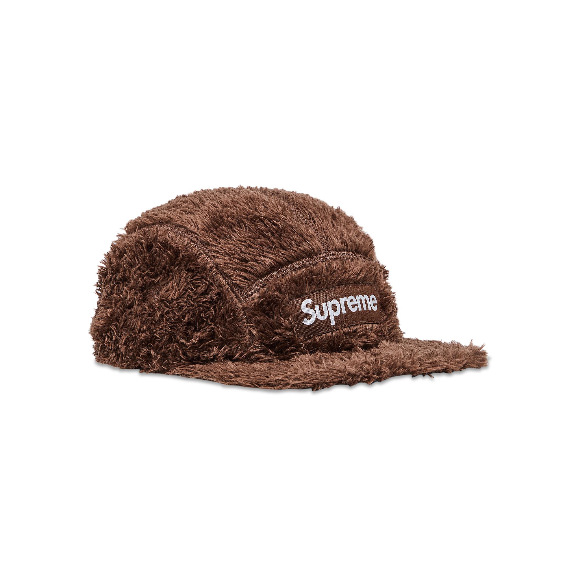 Buy Supreme Fuzzy Camp Cap 'Brown' - FW24H104 BROWN | GOAT