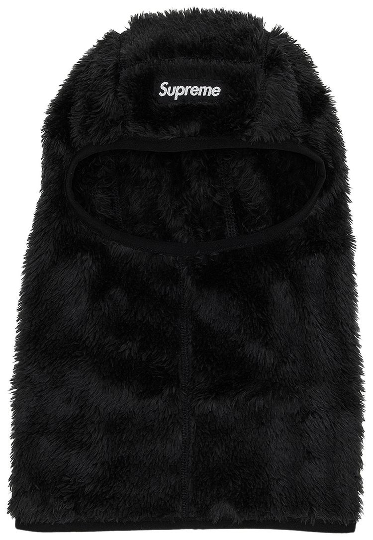 Supreme Fuzzy Balaclava Black
