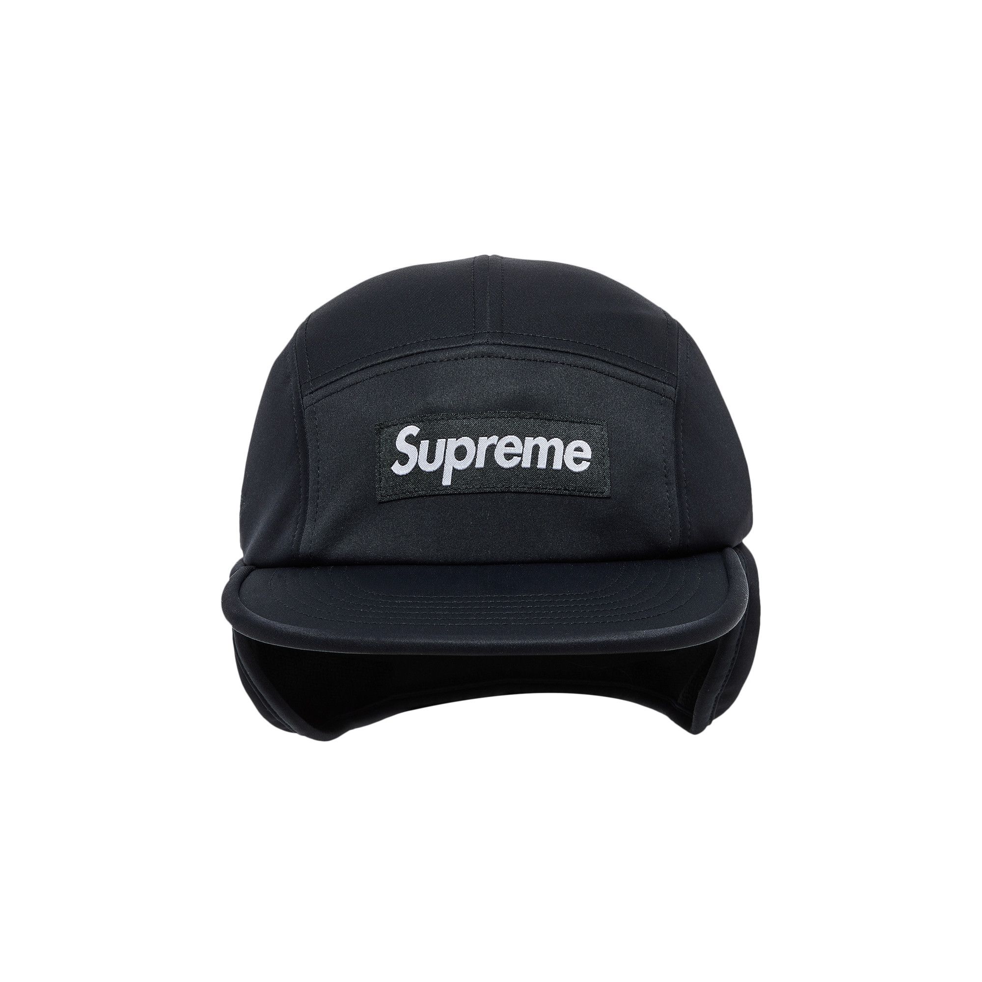 Buy Supreme WINDSTOPPER Earflap Camp Cap 'Black' - FW24H1 BLACK Buy Supreme WINDSTOPPER Earflap Camp Cap 'Black' - FW24H1 BLACK