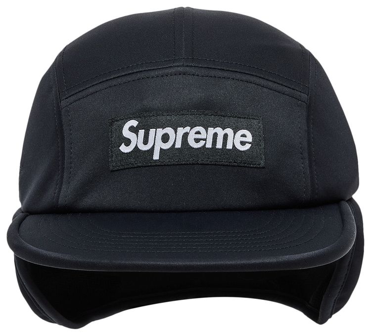 Supreme WINDSTOPPER Earflap Camp Cap Black