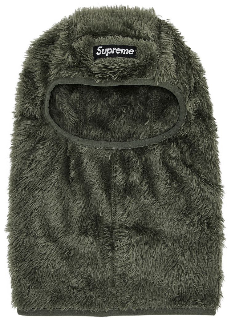 Supreme Fuzzy Balaclava Moss