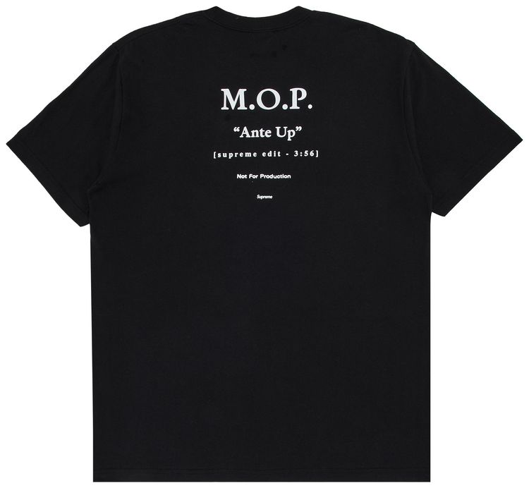 Supreme MOP Tee Black