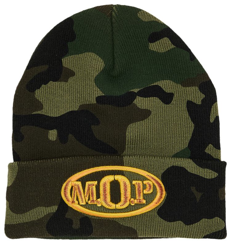 Supreme MOP Beanie Woodland Camo
