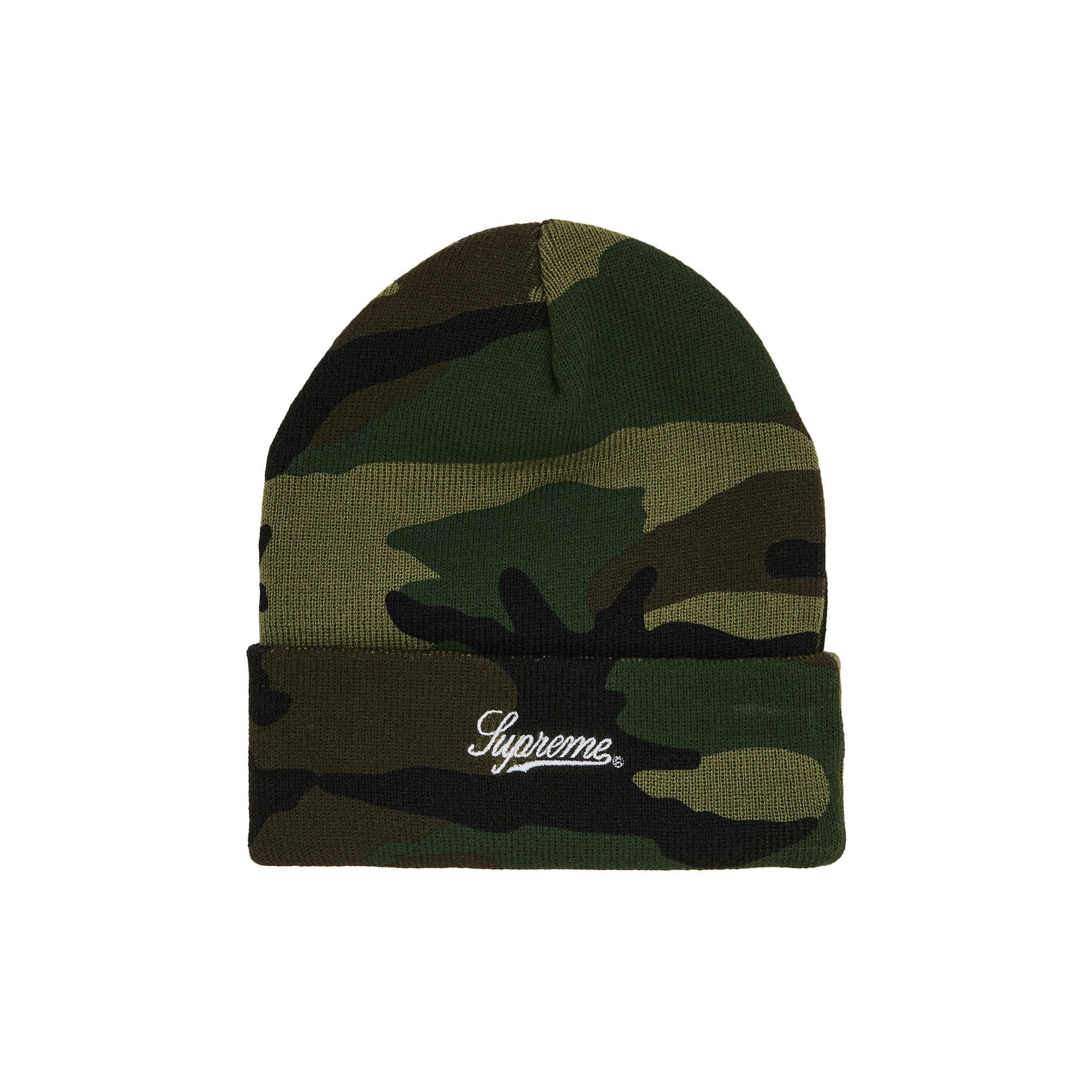 Buy Supreme M.O.P. Beanie 'Woodland Camo' - FW24BN55 WOODLAND CAMO
