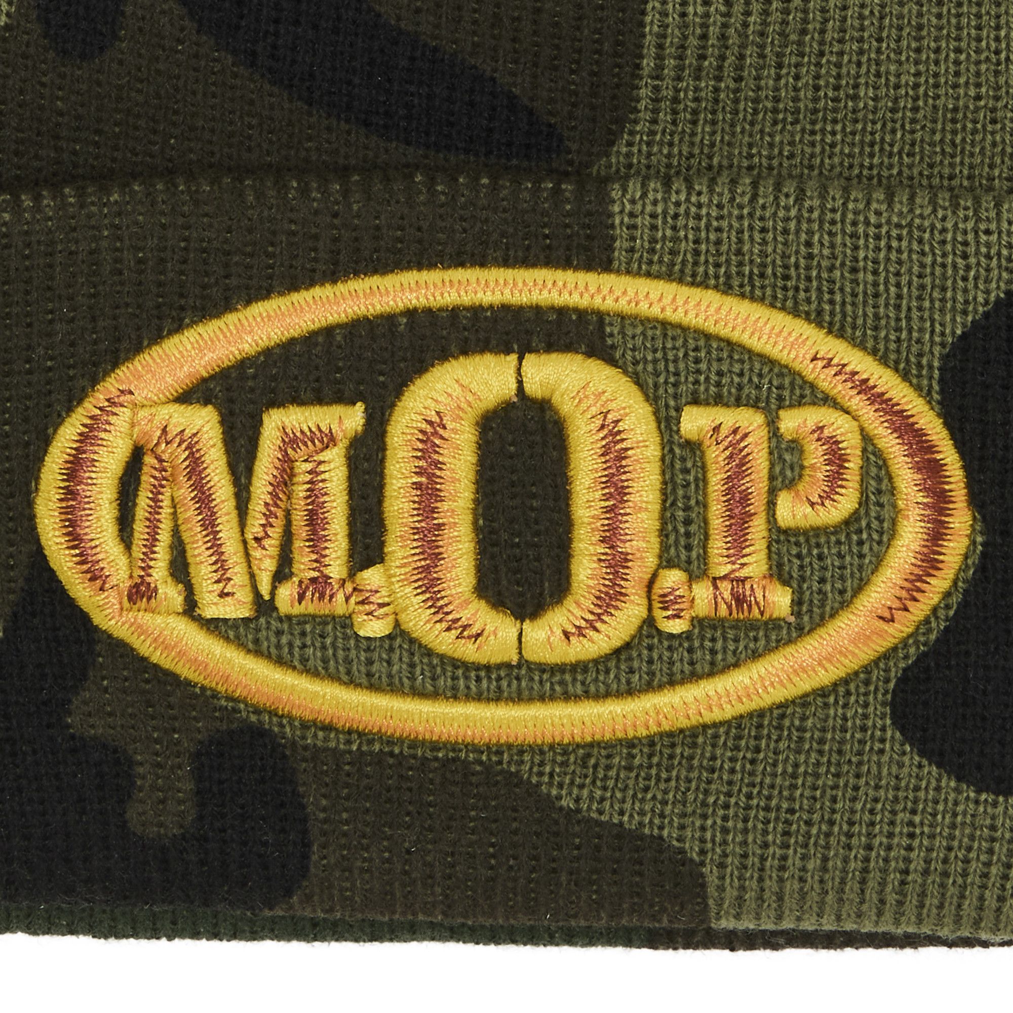 Buy Supreme M.O.P. Beanie 'Woodland Camo' - FW24BN55 WOODLAND CAMO