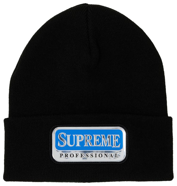 Supreme Professional Beanie Black