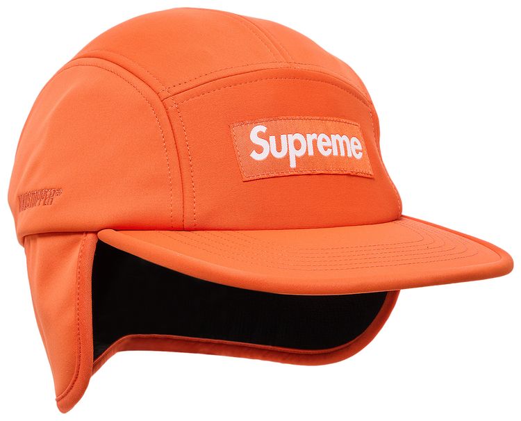Supreme WINDSTOPPER Earflap Camp Cap Orange