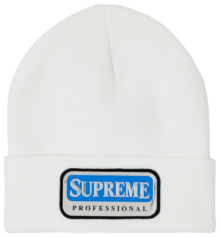 Supreme Professional Beanie White