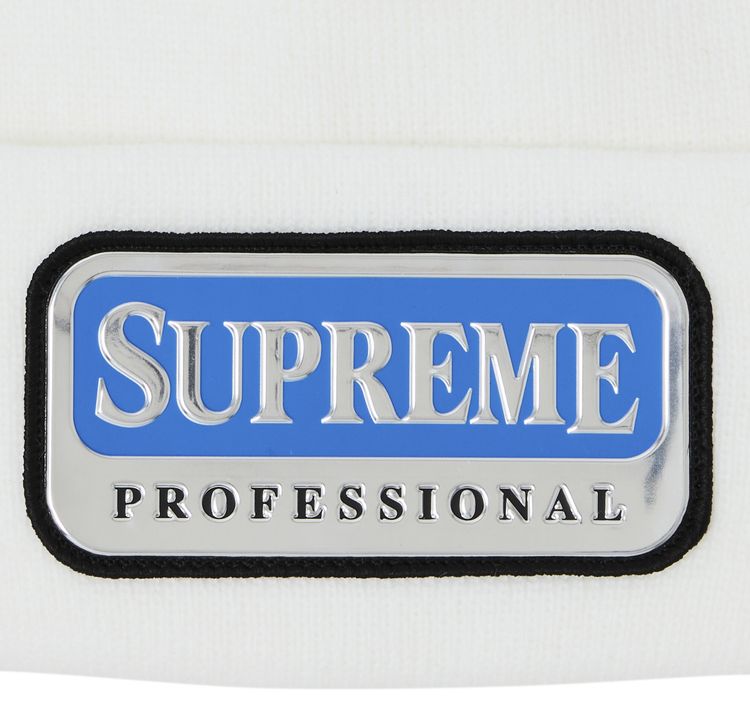 Supreme Professional Beanie White