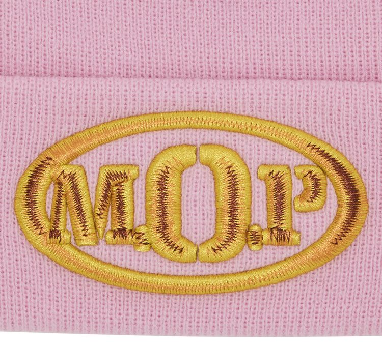 Supreme MOP Beanie Light Pink