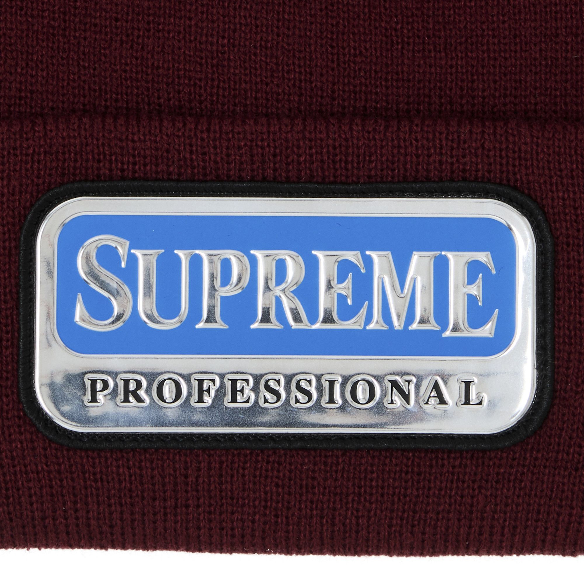 Buy Supreme Professional Beanie 'Cardinal' - FW24BN79 CARDINAL | GOAT