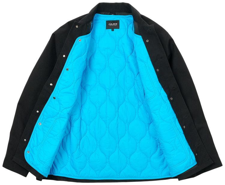Palace x Carhartt WIP Chore Coat Black