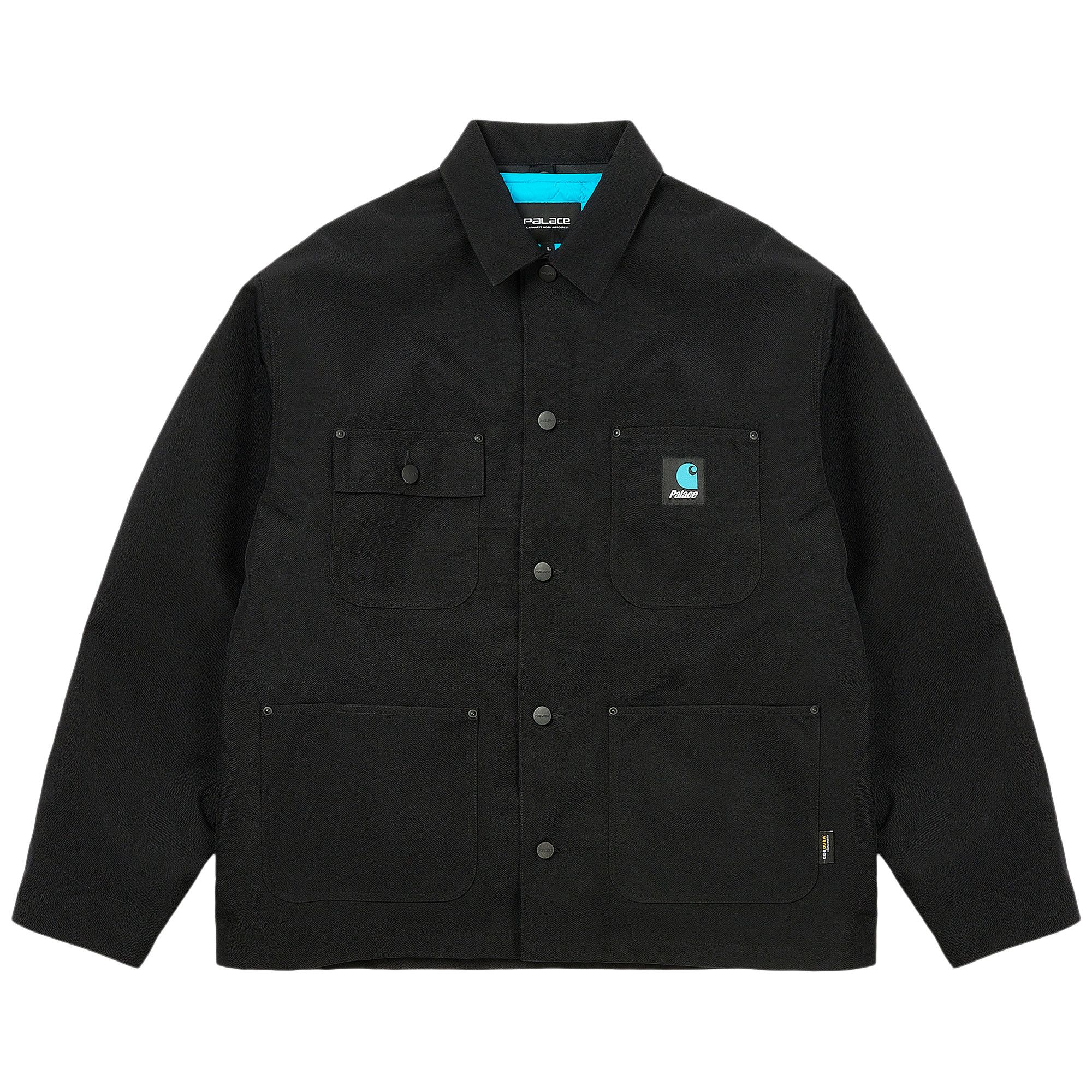 Buy Palace x Carhartt WIP Chore Coat 'Black' - I035338 BLAC Buy Palace x Carhartt WIP Chore Coat 'Black' - I035338 BLAC