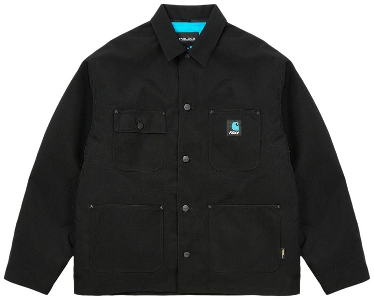 Palace x Carhartt WIP Chore Coat Black