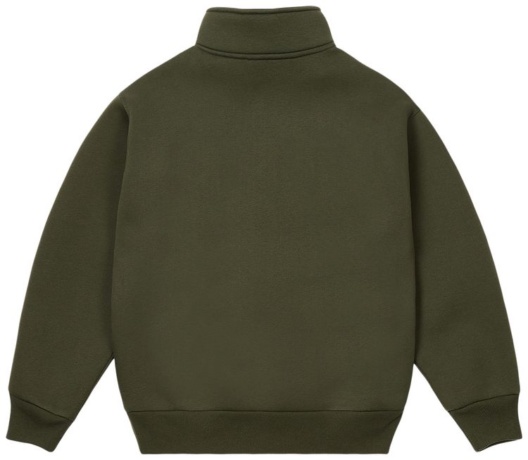 Palace x Carhartt WIP Carlux 12 Zip Sweatshirt Plant