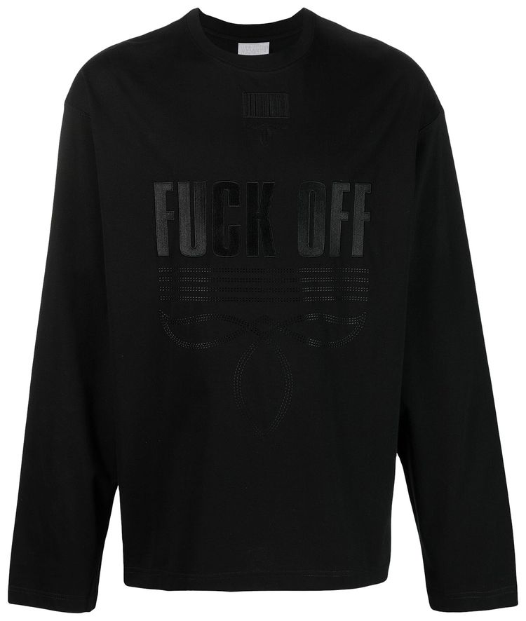 VTMNTS Long Sleeve T Shirt Black