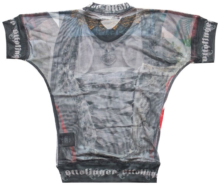 Ottolinger Mesh T Shirt Dirndl Print