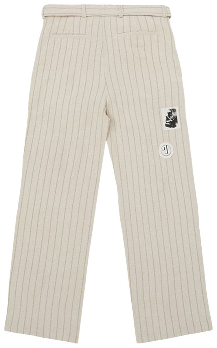 Jungles Ornaments Suit Pants Khaki
