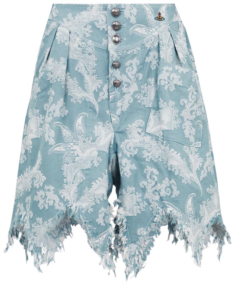 Vivienne Westwood Romario Shorts Blue Coral