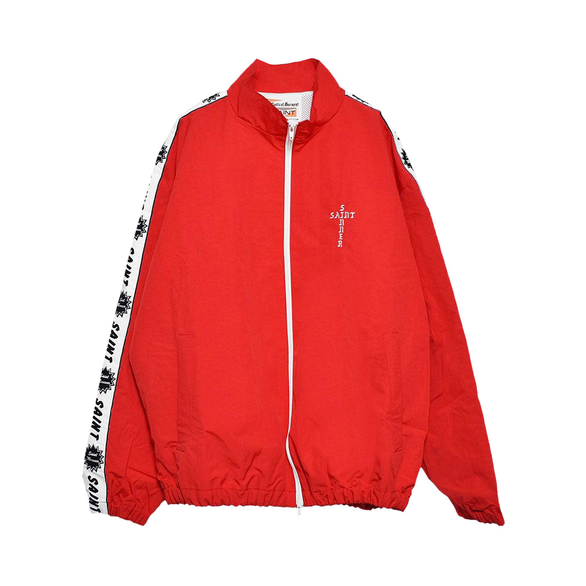 ジャケット・アウター SAINT Mxxxxxx SIDE TAPE Track Jacket Buy SAINT Mxxxxxx Side Tape Track Jacket 'Red' - SM YS8 0000 065