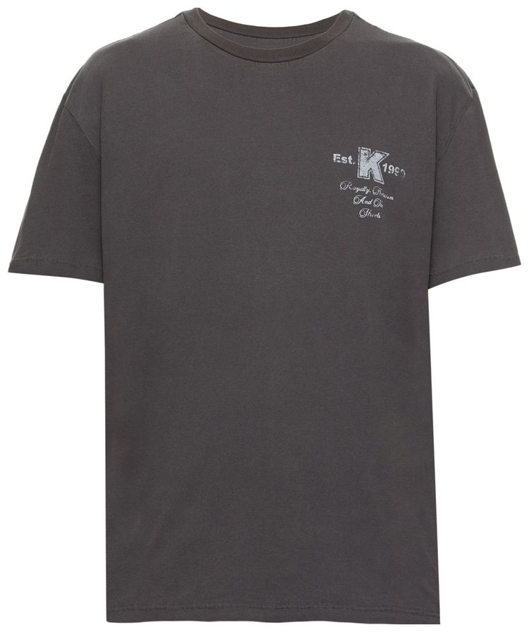 Ksubi Lock Up Biggie T Shirt Faded Black