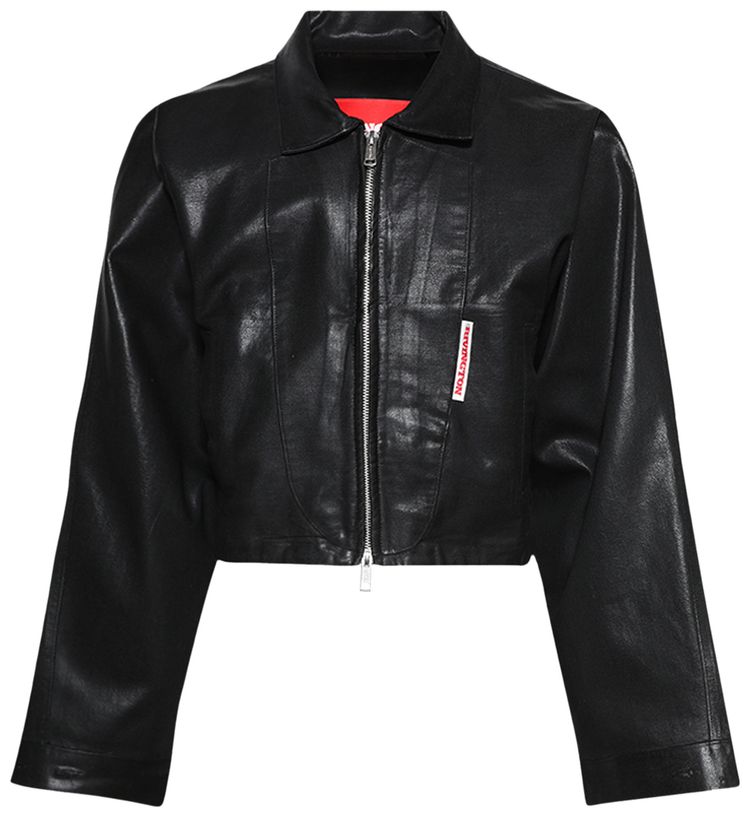 RIVINGTON roi Rebis Rose Trucker Jacket Black