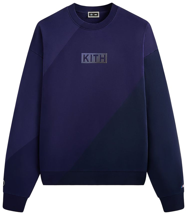 Kith x BMW Technoviolet Vintage Nelson Crewneck Techno Violet